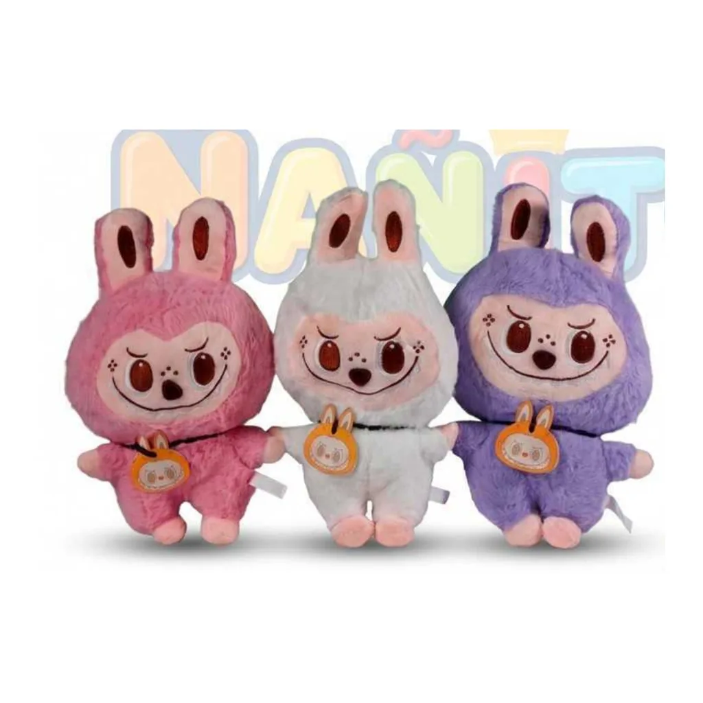 Peluche Collar Labubu — venta por docena y caja
