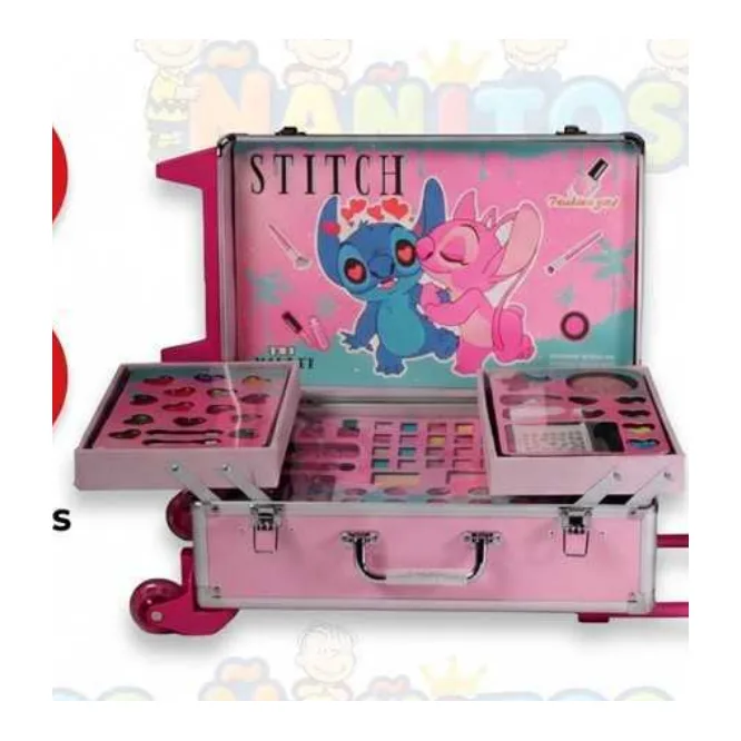 Set de Maquillaje Maleta Stitch — venta por docena y caja